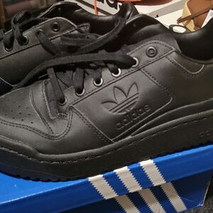 Adidas Black Forum Bold Platform Low Top Sneakers